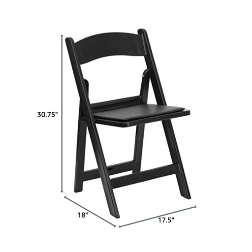 Therasage Sauna Chair Upgraded (Black) — interior bench layout