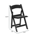 Therasage Sauna Chair Upgraded (Black) — interior bench layout