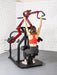 Muscle D Fitness Pro Strength Rotary Lat Pull-Down - Premium - Adjustable - Plate Loaded - Lat Training — additional view 9