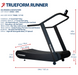 TrueForm Runner TRUEFORM.RUNNER™ Curved Treadmill — side profile
