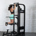Muscle D Fitness Muscle D Fitness Excel Selectorized Assisted Chin / Dip Combo - Functional Handles... — in use demonstration