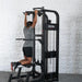 Muscle D Fitness Muscle D Fitness Excel Selectorized Assisted Chin / Dip Combo - Functional Handles - Co... — full setup angle