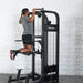 Muscle D Fitness Muscle D Fitness Excel Selectorized Assisted Chin / Dip Combo - Functional Handles - Collapsa... — front view