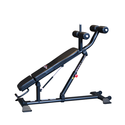 Body Solid Pro Clubline Ab Bench - SAB500B — front view