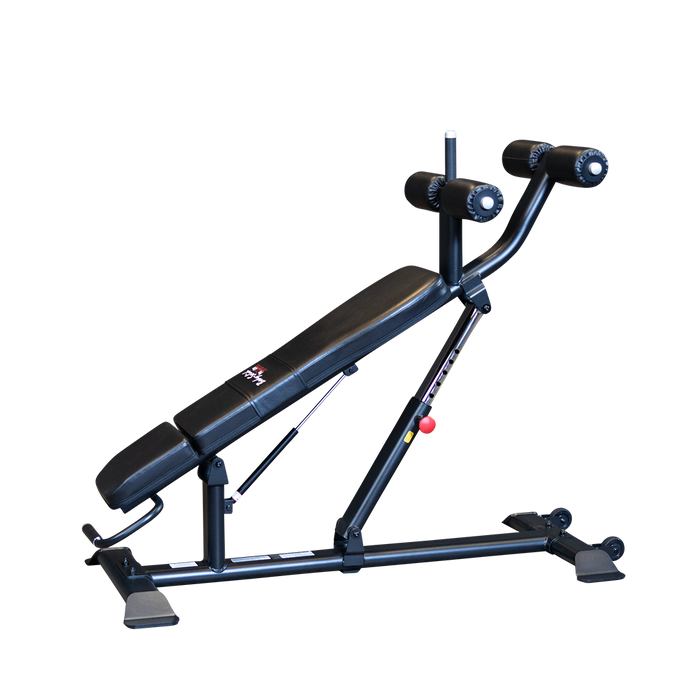 Body Solid Pro Clubline Ab Bench - SAB500B — front view