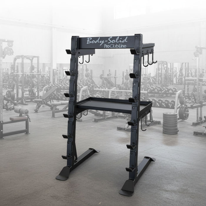 Body Solid Pro Clubline Accessory Rack SAR100 detail view 7