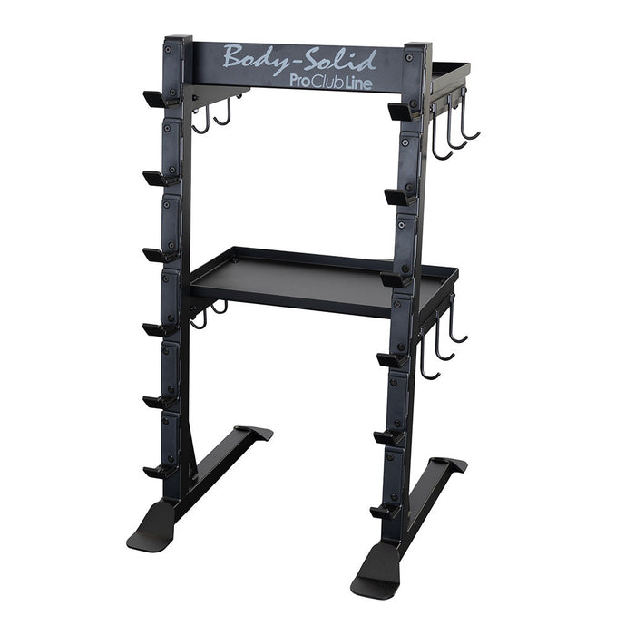 Body Solid Pro Clubline Accessory Rack SAR100 detail view 8