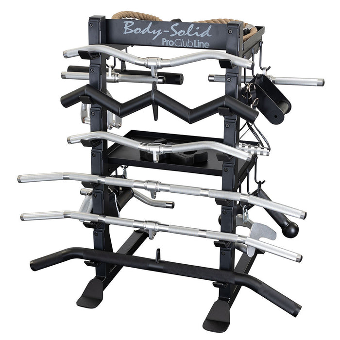 Body Solid Pro Clubline Accessory Rack SAR100 detail view 3