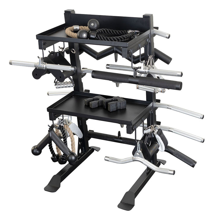Body Solid Pro Clubline Accessory Rack SAR100 detail view 5
