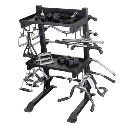 Body Solid Pro Clubline Accessory Rack SAR100 detail view 2