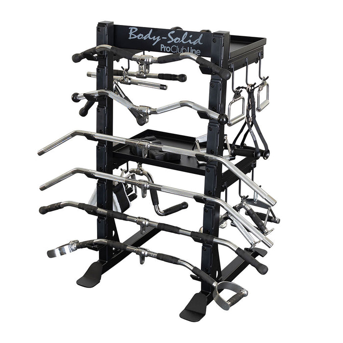 Body Solid Pro Clubline Accessory Rack SAR100 detail view 6