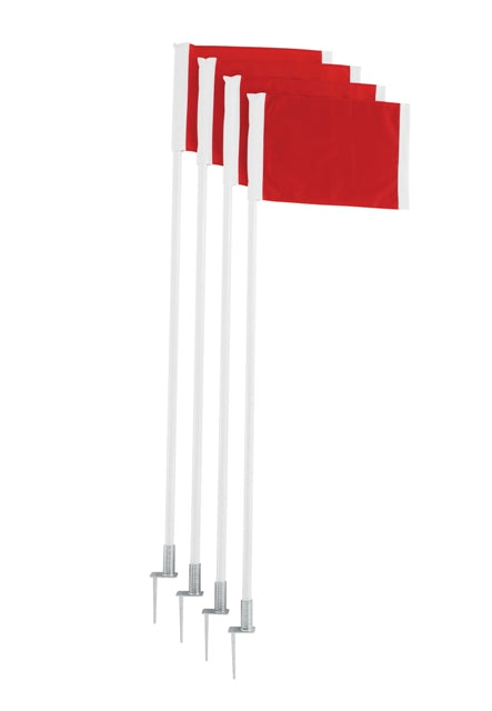 Trigon Sports Deluxe Corner Flag Set SCFLAGD - 2