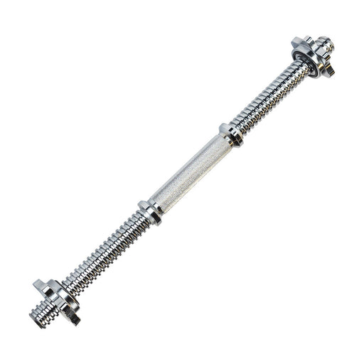 Body Solid Standard Threaded 19" Dumbbell Handle with Collars SDA19T front view