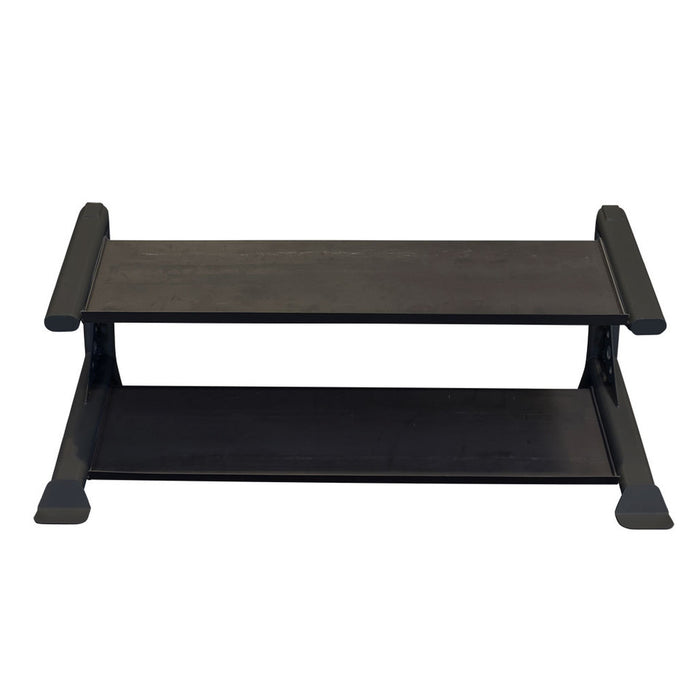 Body Solid Pro ClubLine Modular Storage Rack with 3 Dumbbell Tiers - SDKR1000DB — weight load capacity