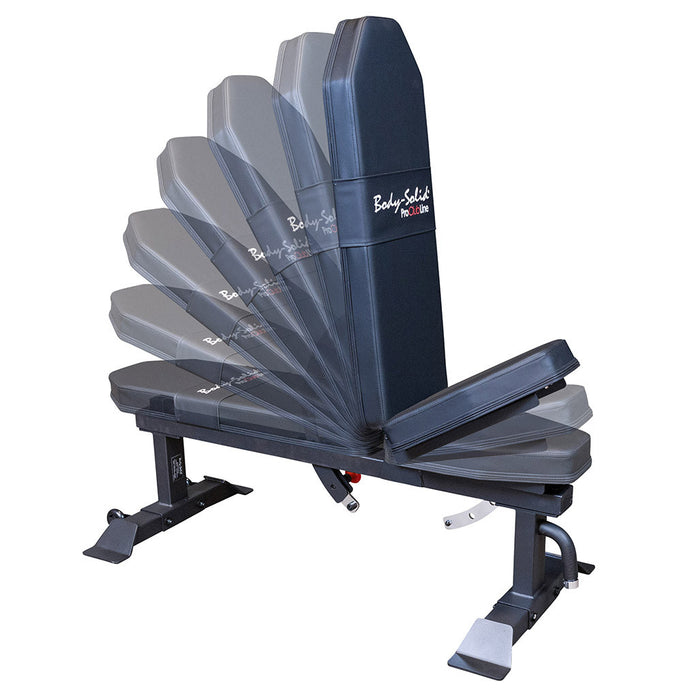 Body Solid Flat Incline Bench SFI20 angle view