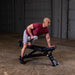 Body Solid Flat Incline Decline Bench - SFID325B — front view