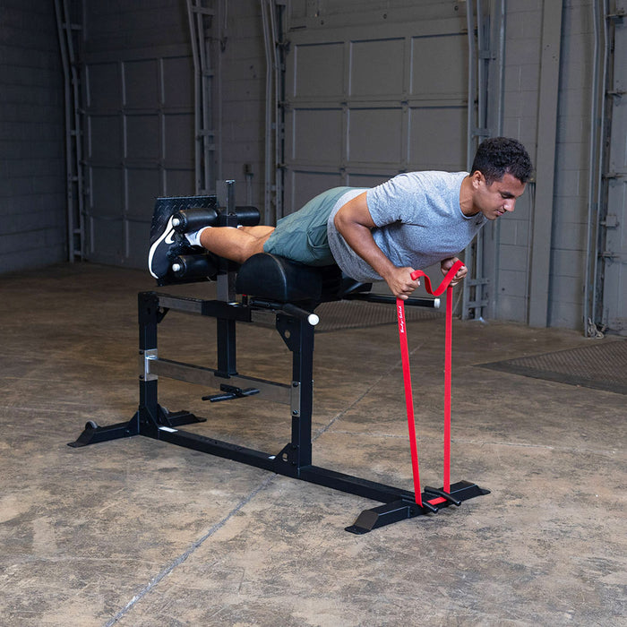 Body Solid Pro ClubLine Glute Ham Machine - SGH500B — adjustment mechanism