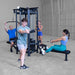 Body Solid Four-Stack Jungle Gym SJG100 angle view
