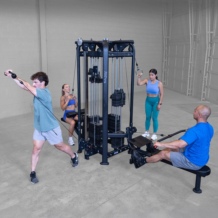 Body Solid Four-Stack Jungle Gym SJG100 side view