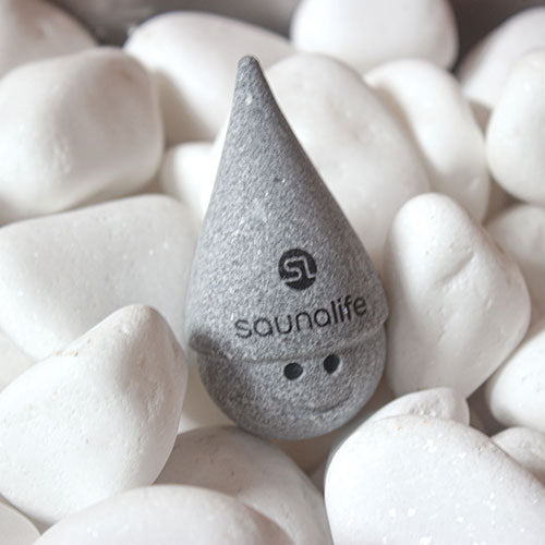 SaunaLife Stoney Sauna Gnome w/ Cone Hat, Carved Soapstone - image 2