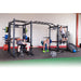 Body Solid Pro ClubLine Double Power Racks with Monkey Bars - SPR1000DB — front view