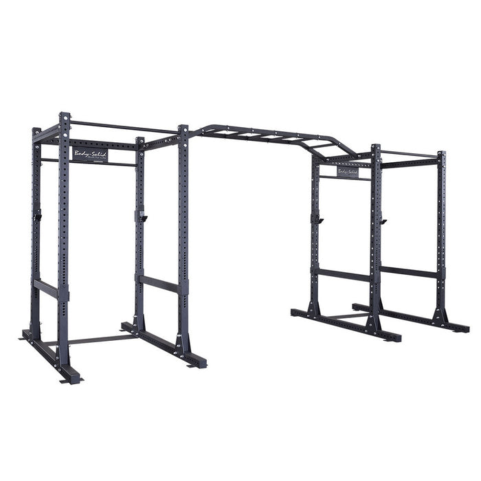 Body Solid Pro ClubLine Double Power Racks with Monkey Bars - SPR1000DB — grip and contact surface