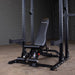 Body Solid Pro ClubLine Rear Clearance Bar Attachment - SPRBCB — front view