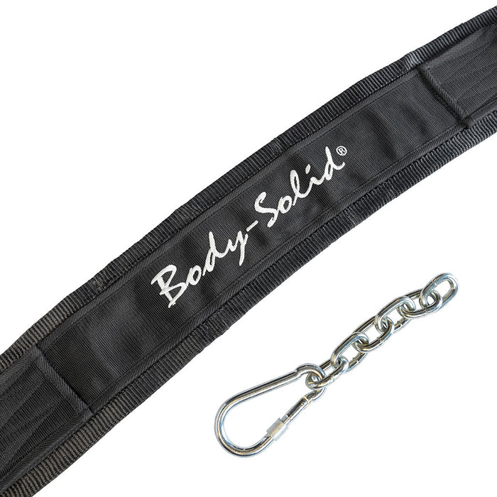 Body Solid Belt Squat Belt SPRBSB angle view
