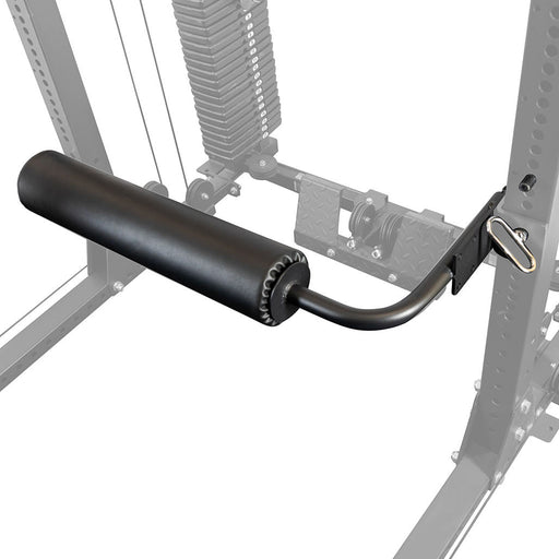 Body Solid Pro Clubline Leg Hold Down Attachment SPRLHD power rack leg hold down front view