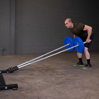 Body Solid Dual T-Bar Row Attachment - SPRTB — grip and contact surface