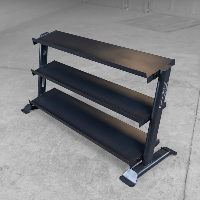 Body Solid Pro Clubline Dumbbell Rack SRD200 detail view 2