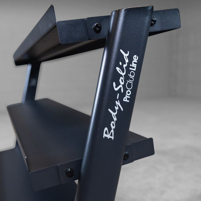 Body Solid Pro Clubline Dumbbell Rack SRD200 detail view 7