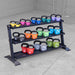 Body Solid Kettlebell Rack SRK200 detail view