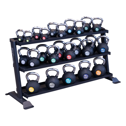 Body Solid Kettlebell Rack SRK200 angle view