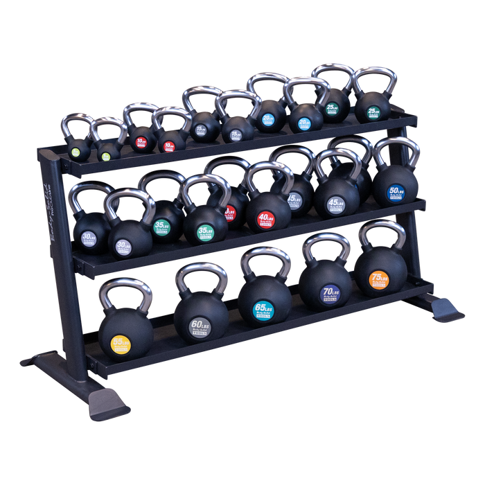 Body Solid Kettlebell Rack SRK200 angle view