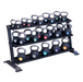 Body Solid Kettlebell Rack SRK200 angle view