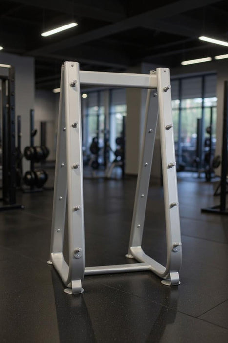 Muscle D Elite Fixed Barbell Rack – Commercial 10-Bar Storage Rack