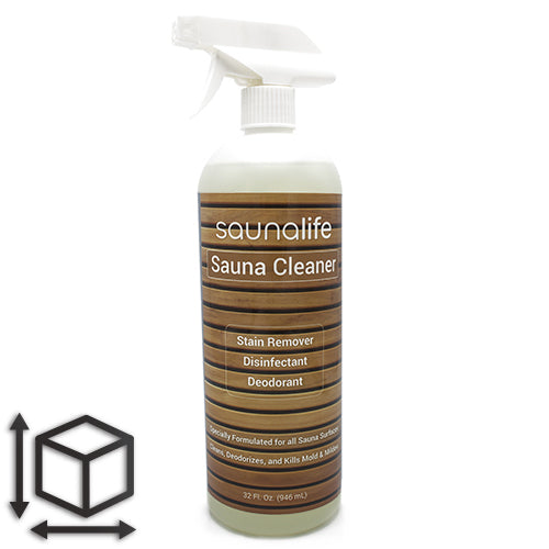 SaunaLife Sauna Cleaner Wood Cleaning, Disinfectant