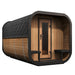 SaunaLife Model CL12GCP Cube Luxury Series Outdoor Home Sauna Suite
