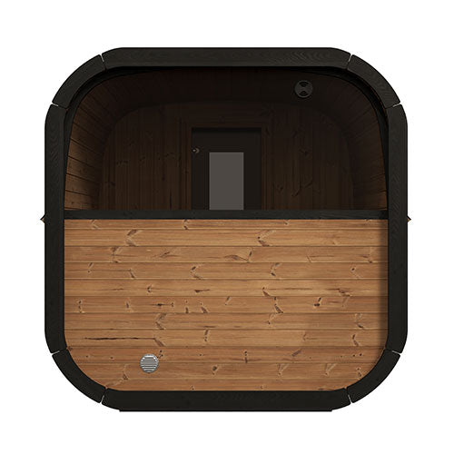 SaunaLife Model CL12GCP Cube Luxury Series Outdoor Home Sauna Suite - image 4