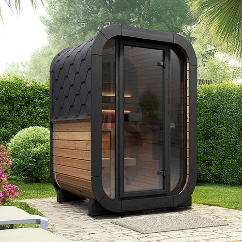 SaunaLife Model CL3G Cube Luxury Series Outdoor Home Sauna Kit - image 8