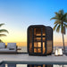 SaunaLife Model CL3G Cube Luxury Series Outdoor Home Sauna Kit - image 2