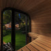 SaunaLife Model CL3G Cube Luxury Series Outdoor Home Sauna Kit - image 7