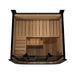 SaunaLife Model CL3GB Cube Luxury Series Outdoor Home Sauna Kit, DIY - image 4