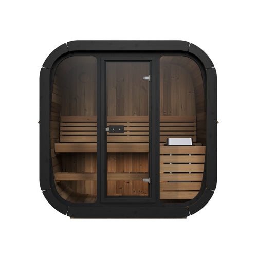 SaunaLife Model CL4G Cube Luxury Series Outdoor Home Sauna Kit - image 3