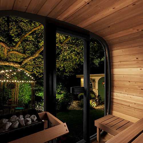 SaunaLife Model CL5G Cube Luxury Series Outdoor Home Sauna Kit - image 7