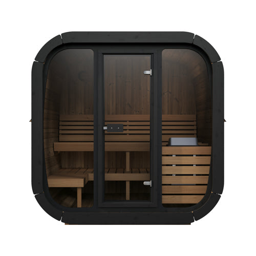 SaunaLife Model CL5G Cube Luxury Series Outdoor Home Sauna Kit - image 3