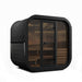 SaunaLife Model CL5GB Cube Luxury Series Outdoor Home Sauna Kit, DIY
