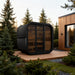 SaunaLife Model CL5GB Cube Luxury Series Outdoor Home Sauna Kit, DIY - image 2