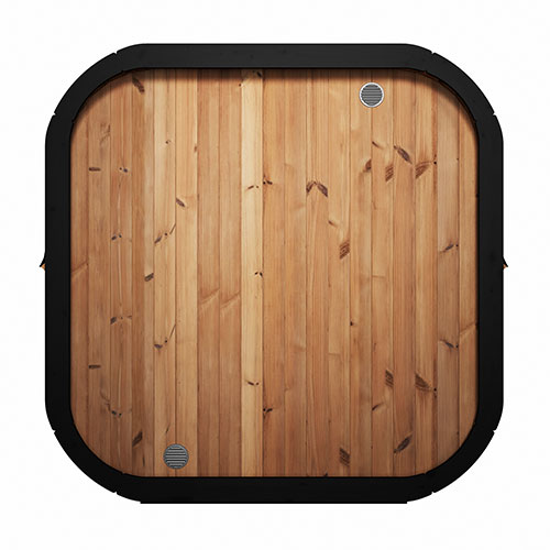SaunaLife Model CL7G Cube Luxury Series Outdoor Home Sauna Kit - image 4